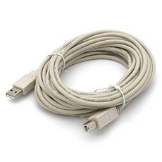 컴스 USB 2.0 M M 일반 AB형 USB-A to USB-B 케이블 U3522, 1개
