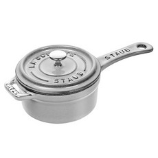 staub 電磁爐迷你醬汁鍋, 10cm, 灰色, 1個
