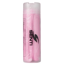 SENTI 3D壓花濕毛巾, 1個, 粉紅色