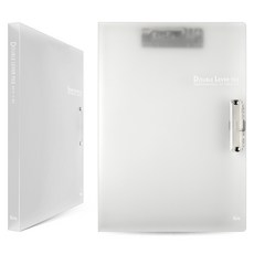 아이비스 더블 레버 파일 A3 A4, 투명, 2개