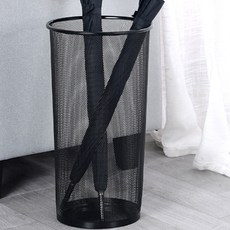 鐵製立式 營業用 家用 玄關雨傘架, 黑色, 1個