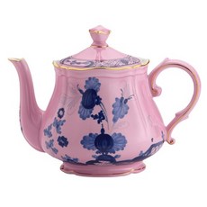 Ginori1735Italia ORIENTE ITALIANO茶壺, 映山紅, 680ml, 1個