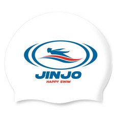 SD7 矽膠泳帽 Jinjo Sports SGL-CA5, 1個, 白色(SGL-CA549)