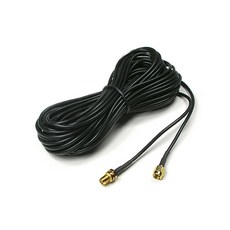 컴스 무선 RP-SMA 안테나 연장 케이블 10m, C0402, 1개