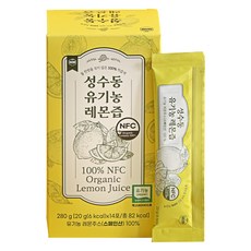 DASHIN NFC鮮榨檸檬汁隨身包 14條入, 1個, 280g