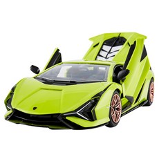 라스타 람보르기니 Sian 1:18 RC 프라모델, 혼합색상, 1개