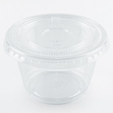 平蓋無孔醬料容器 7.4 x 4.5 cm, 50入, 1個