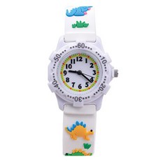 KIDSQUARE 兒童Dinosaur 3D列印果凍手錶