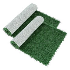 狗狗草皮便盆, 綠色, 2個