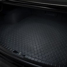 gaon 퀼팅 가죽 트렁크매트 바닥형, 블랙, 쏘렌토 MQ4 5인승 2020년 3월