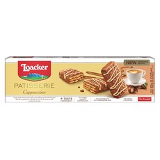 Loacker 萊佳哈斯 Grande Patisserie卡布奇諾威化餅, 100g, 1盒