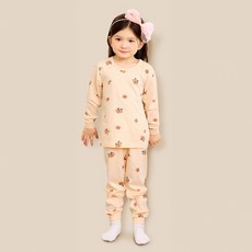 unifriend 童款棉製9分家居服套裝