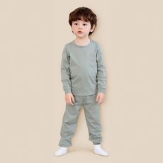 unifriend 童款柔軟棉製9分家居服套裝