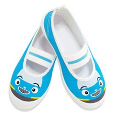 ASAHI 小巴士TAYO角色印花孩童棉質室內鞋