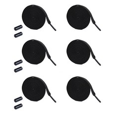 Elsso 方便免綁膠囊扣 6mm x 6入 + 鞋帶 6入 組