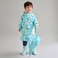 헤즈 아동용 폴리 레인코트