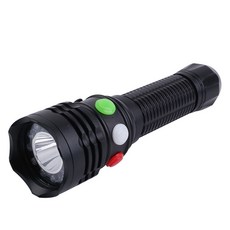 Coms 燈具 LED 白光 紅光 綠光 手電筒 BB340, 1個, 混合色