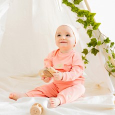 타티네쇼콜라 아동용 UL 헷지 맨투맨 상하복 세트