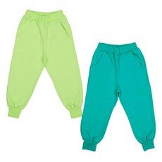 레인보우키즈 아동용 샤이니 시보리 팬츠 2종 세트