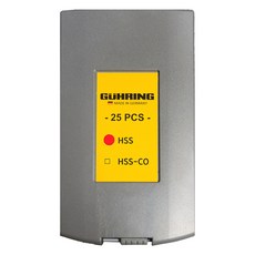 게링 HSS 드릴 기리 25종 세트, 1세트