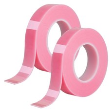 Allode 彩色奈米魔術雙面膠帶 3cm x 3m, 2個, TYPE05 粉紅色