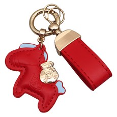 CCREANG 馬形吊飾汽車鑰匙扣 幸運鑰匙圈 包包掛飾 AK305