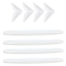 엠노블 차량용 모서리가드 4p + 범퍼가드 4p 세트, 흰색, 1세트