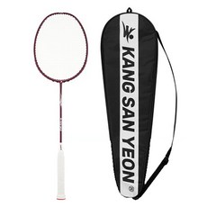 Kang Shan Yean 超輕量全碳纖維羽球拍, R-302, 1個