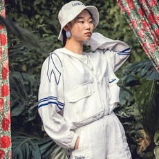 디아도라 남녀공용 테니스 린넨라이크 오버핏 경량 자켓