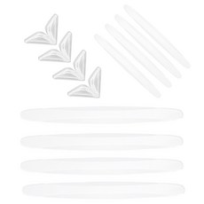 엠노블 차량용 도어가드 4p + 모서리가드 4p + 범퍼가드 4p 세트, 투명, 1세트