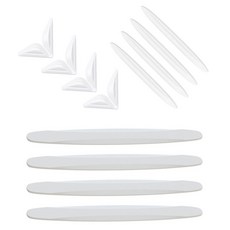 엠노블 차량용 도어가드 4p + 모서리가드 4p + 범퍼가드 4p 세트, 흰색, 1세트