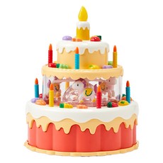 모던하우스 노래하며 움직이는 생일케이크, 혼합색상, 1개
