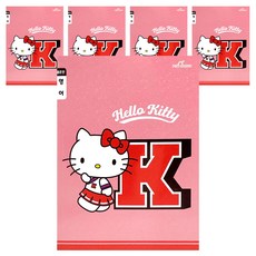 핑크망고 산리오 초등 영어노트 좁은칸, 헬로키티, 5개