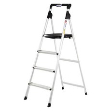 WERNER 4階大平台鋁梯 AJ4-1 4.5kg, 1個