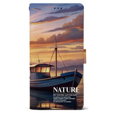 Casper 自然風景皮革日記手機殼