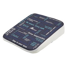 ACEPEED 可調式車用增高坐墊 8cm, 1個, 纖維圖案