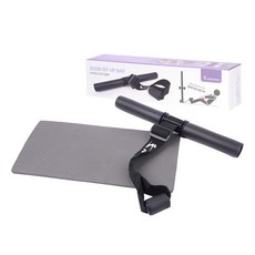 韓國 iWANNA 門上型仰臥起坐器 + EVA墊組合, 1套, 黑色