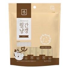 브리더랩 고양이 월간냥갱 닭고기 30개입, 1개, 240g, 닭고기맛