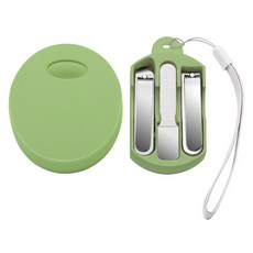 Mumu 馬卡龍美甲指甲剪3件組, 1套, 綠色