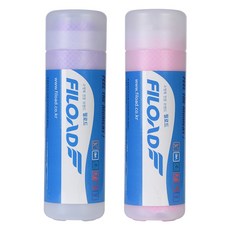 Fiload 濕式運動毛巾2件組, 1套, 紫色, 粉紅色