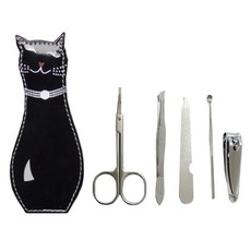 Meumyu 貓用指甲剪 5件組, 1套, 黑色