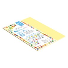 종이문화 스타일리쉬 얇은 혼합색지 04 SN Yellow Tone 120g, 20개, A3