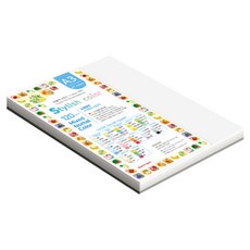 종이문화 얇은 혼합색지 10 SN Mono Tone 120g, A3, 80개