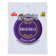 C.F. Martin&CO.EST.1833 original 80 20 bronze light 木吉他弦, M140, 單一顏色, 1個