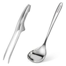 키친아트 스텐 스탠드 집게 + 미니국자 세트, 1세트