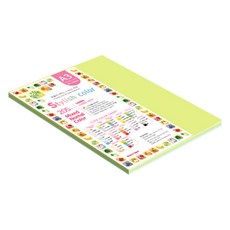 종이문화 스타일리쉬 두꺼운 혼합색지 205g 05 SN Green Tone, 25개, A3