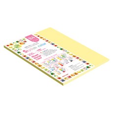 종이문화 스타일리쉬 두꺼운 혼합색지 205g 04 SN Yellow Tone, 20개, B4