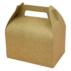 JPackTory 牛皮紙切片蛋糕盒 中, 50個, 單一顏色