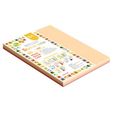 종이문화 스타일리쉬 얇은 혼합색지 80g 08 SN Red Tone, 105개, B4