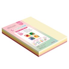 종이문화 두꺼운 혼합색지 02 SS 스타일리쉬 시즌 Summer 205g, 80개, B4